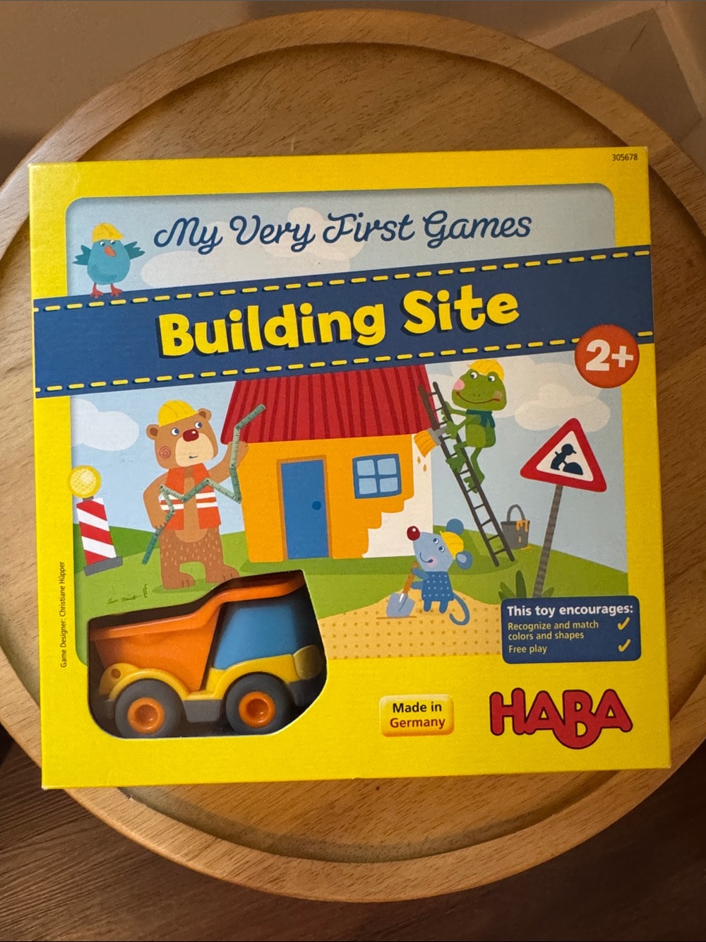 “Building Site” HABA My Very First Board Game